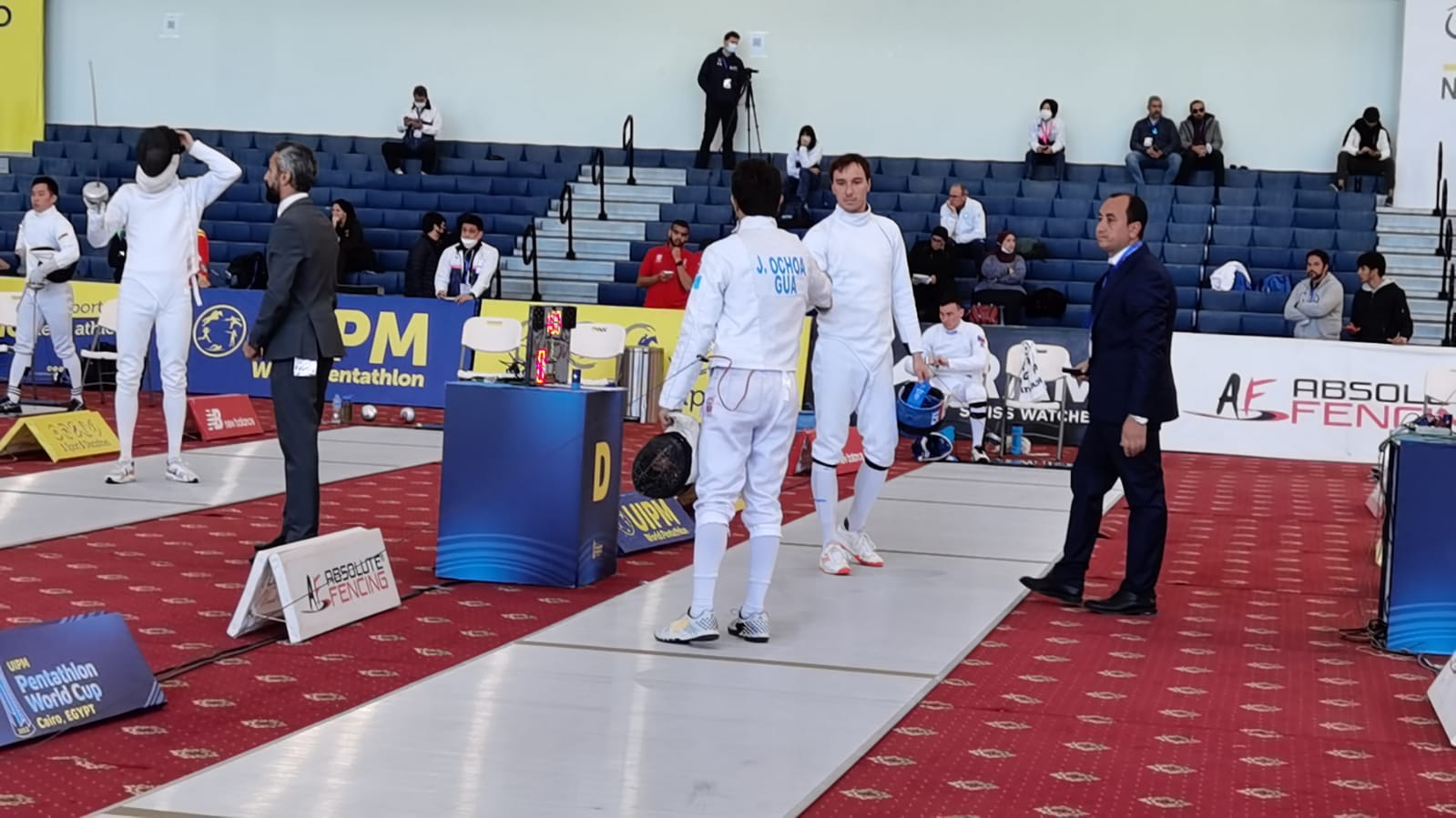PARTICIPACION MASCULINA EN EL CAMPEONATO MUNDIAL, EL CAIRO EGIPTO